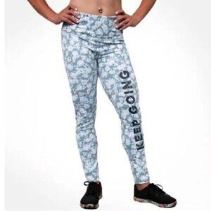 LADY Boss Beautiful Floral High Waisted Lady Boss Leggings Size medium